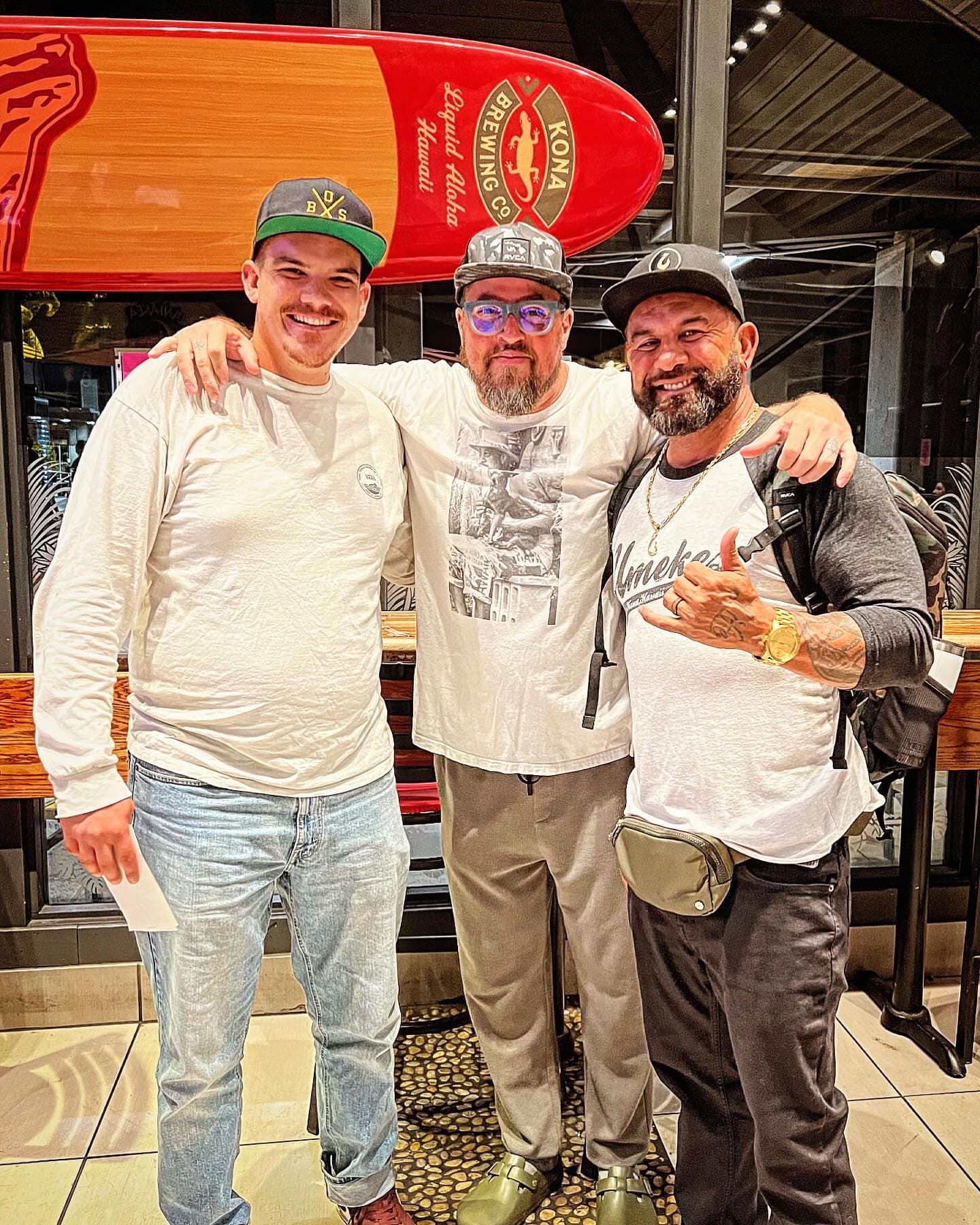 The Smash Daddy's team: Soren, Shawn, and Nakoa